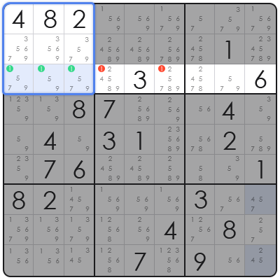 extreme sudoku tips